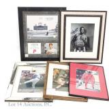 Signed & Framed Sports Photos (5)