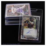 Baseball Insert Relic Autograph Cards (24+1)