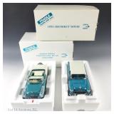 Danbury Mint 1/24 Die Cast 1955 Chevrolets (2)
