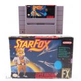 Super Nintendo SNES Star Fox Game In Original Box