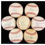 Chicago Cubs HOF Signed Baseballs (7)