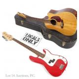 LOCAL ONLY Fender P-Bass & La Brea Guitars (2)