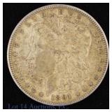 1891-S US Silver Morgan Dollar (Tough Date)