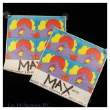 1970 Peter Max Merrill Chase Posters (2)