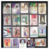 Basketball Insert Relic Autograph Cards (20)