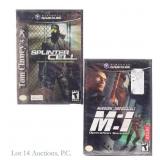 GameCube Splinter Cell & M:I Sealed Games