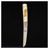Russell Easler Engraved Tanto Knife
