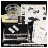 DeLorean Brochure, Manual, Badges, Lighter, More