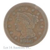 1846 US Braided Hair Large 1c (PCGS SE R-4.4)