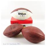 Chicago Bears Autographed Footballs (3)
