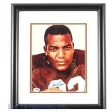 Jim Brown Signed Photograph (PSA)