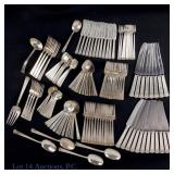 Jennings Sterling Silver Trianon Flatware Complete