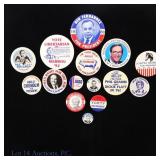 Various U.S. Presidential Campaign Items (15)