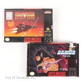 Super Nintendo SNES Games In Original Boxes (2)