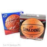 Bulls Dennis Rodman & Toni Kukoc Signed Balls