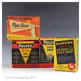 Unused Mid 20th c. Dog & Flea Soaps