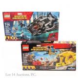 Factory Sealed Marvel Lego Sets 76100 & 76080 (2)