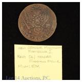 1783 (EM) Russia Copper Five Kopeks (XF)