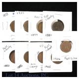 1873-1906 US Indian Head 1c (Most Full LIBERTY)