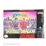 Super Nintendo SNES Super Double Dragon Game Box