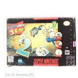 Super Nintendo SNES Earthworm Jim 2 Game In Box