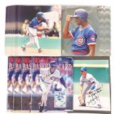 Jerome Walton & Mark Grace Autographs