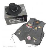 Harley Davidson Cowboy Hat & Ladies