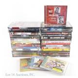 Factory Sealed DVD & CD Collection (+25)