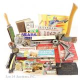 Vintage Tools, Sports, Shaving, Games Lot