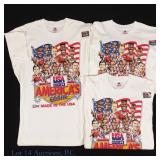 1991 Dream Team Olympic Basketball T-Shirts (3)