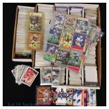 Football and Ice Hockey Trading Cards (2200+)