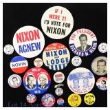 Richard Nixon Presidential Campaign Items (+20)