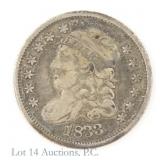 1833 US Silver Capped Bust Half Dime (PCGS SE 4.5)