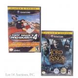 GameCube LOTR & Tony Hawk Sealed Games