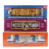 Lionel, Atlas, MTH O Gauge Model Train Cars (3)