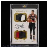 2016-17 Panini F.B. C.J. McCollum Auto Patch Card