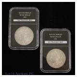 1881s & 1921s US Silver Morgan Dollars, 2