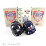 Baseball Hartland Statues & Signed Mini Helmets
