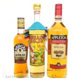Gusano Mezcal, Appleton Rum, and Brugal Rum Lot