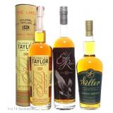Col EH Taylor BIB, Weller SR, Eagle Rare Bourbon 3