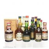 Various Vintage Minis (13) Cognac, Liqueurs, More