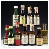 Various Vintage Minis (11) Whiskey, Liqueur, etc