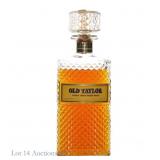 "69" Old Taylor Bourbon Decanter