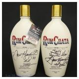 Dan Hampton Signed RumChata Bottles (2)