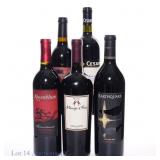 5 Bottles Various Red Wines