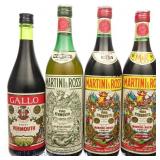 Four Bottles Vintage Vermouth (M&R, Gallo)