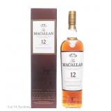 The Macallan 12 Yr Sherry Oak Cask SM Scotch