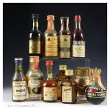 Various Vintage Minis (11) Cognac, Liqueurs, More