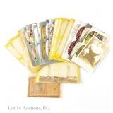 Stereoview Cards, Photography, Leather Postcards