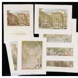David Roberts "La Alhambra" Engravings Portfolio